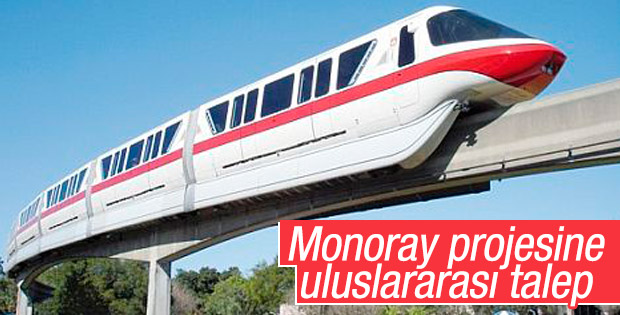 Japonya'dan monoray projesine büyük ilgi