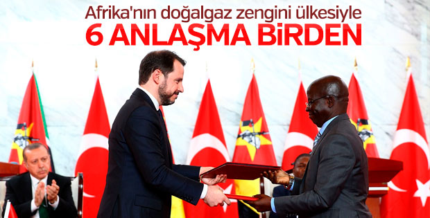 Türkiye - Mozambik arasında 6 anlaşma imzalandı