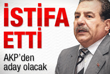 Muammer Güler AKP'den vekillik için istifa etti
