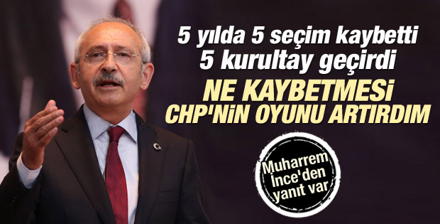 Kılıçdaroğlu: CHP'nin oyunu artırdım