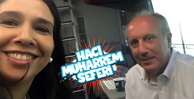 CHP'li vekilin İnce'yle seçim selfiesi