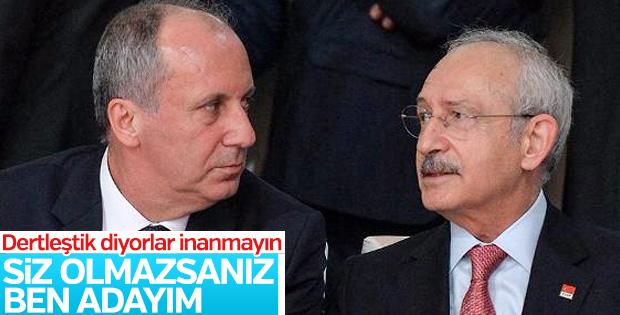 Kılıçdaroğlu ile Muharrem İnce arasında seçim görüşmesi