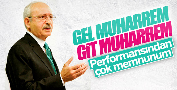 Kılıçdaroğlu, Muharrem İnce'nin performansından memnun