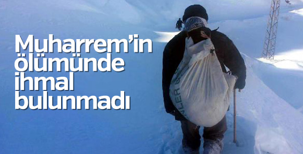 Cesedi çuvalda taşınan Muharrem'in ölümünde ihmal yokmuş