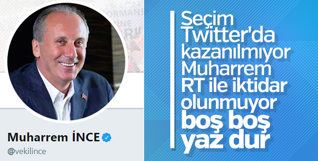 Muharrem İnce'nin bitişi