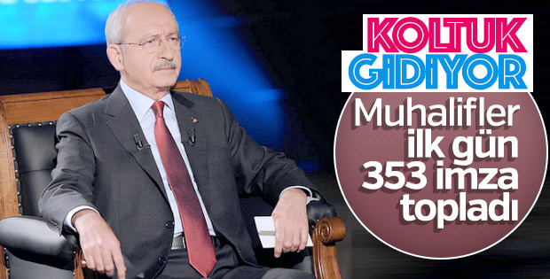 CHP'de muhaliflerin ulaştığı imza sayısı