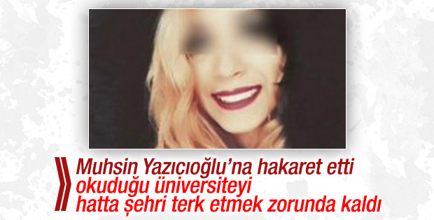 Muhsin Yazıcıoğlu’na hakaret edince şehri terk etti