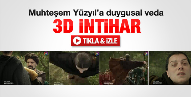 Muhteşem Yüzyıl'da Nigar Kalfa'nın intihar sannesi