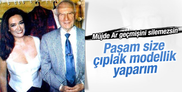 Müjde Ar'dan Kenan Evren'e nü modellik teklifi