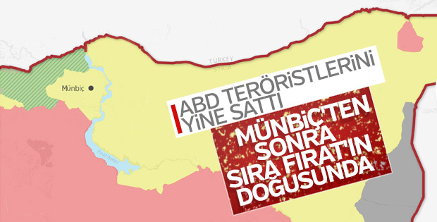 Münbiç'in arkasında terör temizliği devam edecek