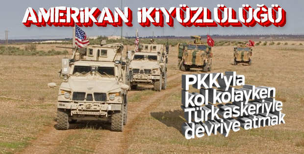 TSK ve ABD'den Münbiç'te ortak devriye