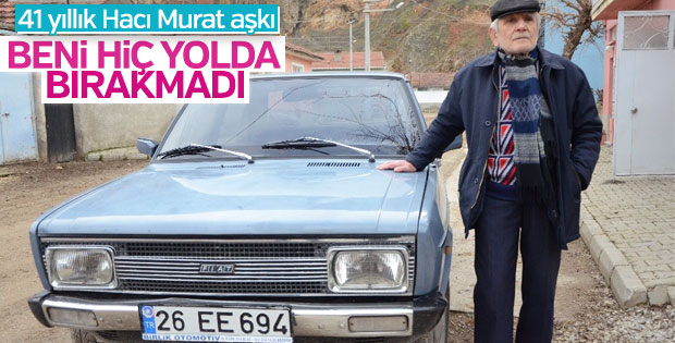 41 yıllık yol arkadaşı Murat 131'den vazgeçmiyor