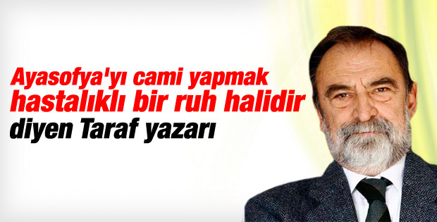 Murat Belge'den tepki çeken Ayasofya açıklaması