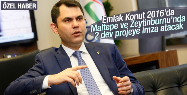 Emlak Konut bu yıl 2 dev projeye imza atacak