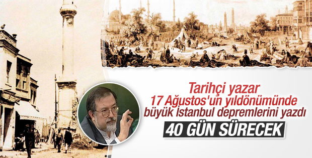 Murat Bardakçı büyük İstanbul depremini yazdı