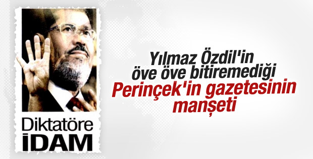 Aydınlık gazetesi Mursi'ye diktatör dedi