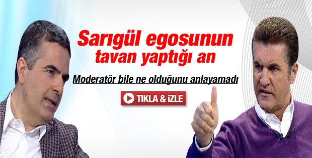 Sarıgül canlı yayında Hakan Çelik'e çıkıştı İZLE