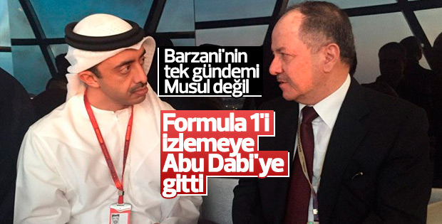 Barzani Formula 1'i izledi