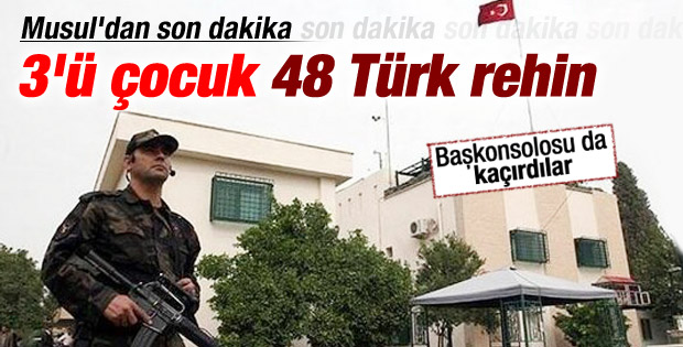 IŞİD: Türk diplomatlar elimizde