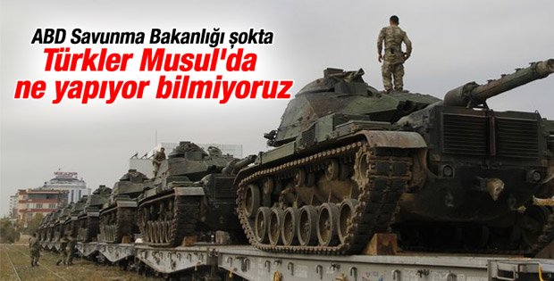 ABD'den Türkiye'nin Musul'daki varlığı için açıklama