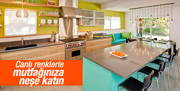 Aydınlık mutfaklar için öneriler
