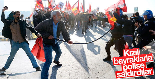 Ankara Garı anmasında gerginlik