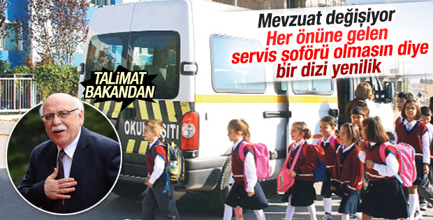 Servis sürücülerine yeni standartlar geliyor