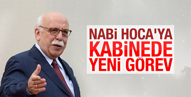 Nabi Avcı Kültür Bakanı oldu