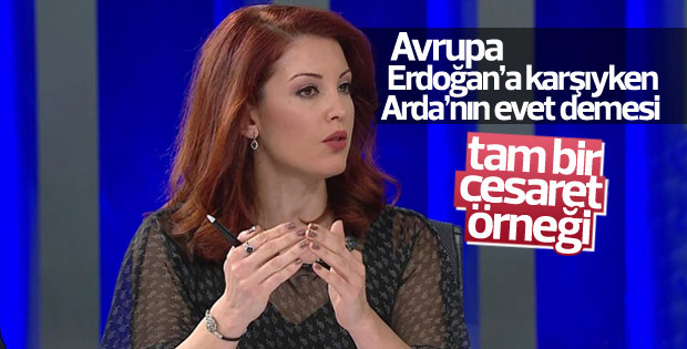 Nagehan Alçı: Arda'nın evet demesi cesaret örneği