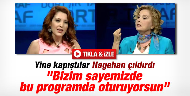 Nagehan Alçı'dan Ilıcak'a: Bizim sayemizde programdasın
