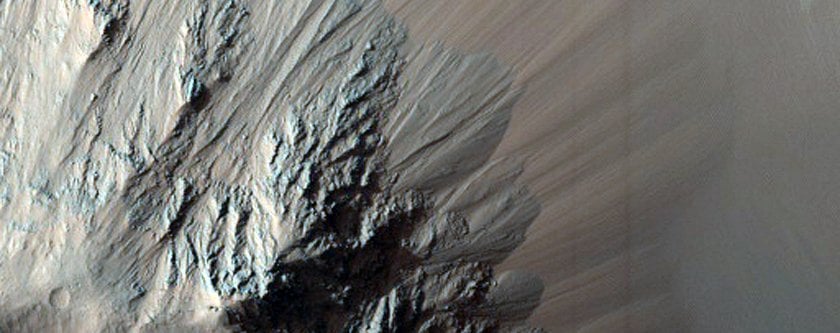 NASA'dan Mars'ta kış fotoğrafları