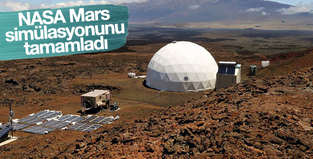 NASA Mars simülasyonunu tamamladı