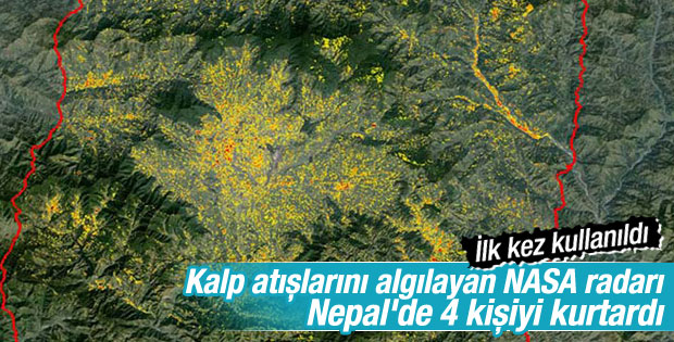 NASA’nın kalp atışını algılayan radarı Nepal'i izliyor