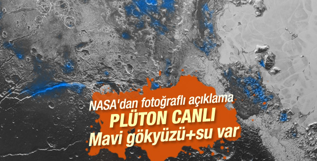 Gizemli gezegen Plüton'un yeni fotoğrafları yayınlandı