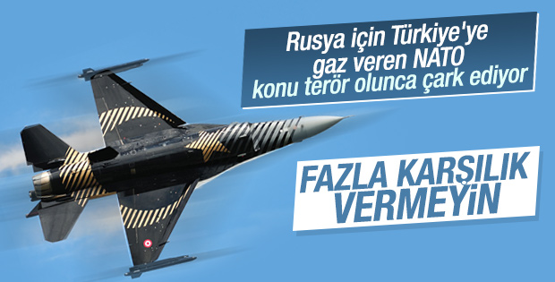 NATO: Türkiye saldırılara orantılı karşılık vermeli