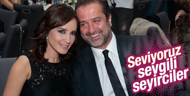 Nazlı Çelik - Serdar Bilgili çifti poz verdi