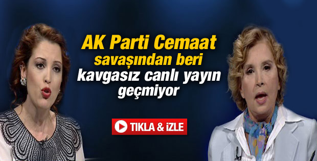 Nazlı Ilıcak ve Nagehan Alçı arasında gergin anlar İZLE