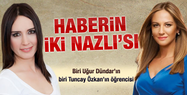 Ana Haber ratinginde ben de varım diyen iki Nazlı