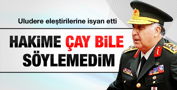 Necdet Özel: Hakime çay bile söylemedim
