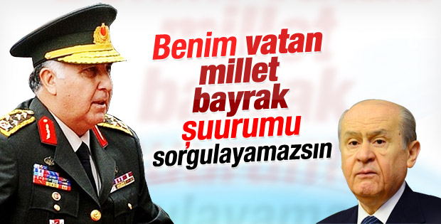 Genelkurmay Başkanı Özel'den Bahçeli'ye sert yanıt