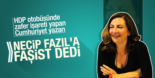 Nuray Mert Necip Fazıl'a faşist dedi