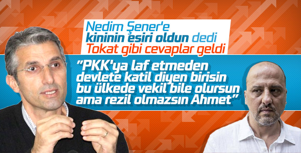 Nedim Şener'den Ahmet Şık'a tokat gibi cevaplar