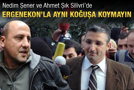 Nedim Şener ve Ahmet Şık Silivri'de