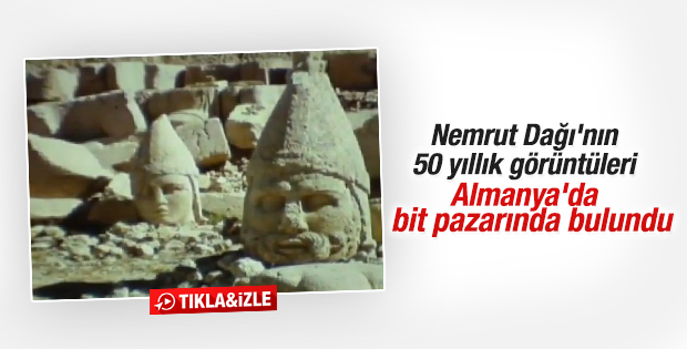 Nemrut Dağı'nın 50 yıl önceki görüntüleri ortaya çıktı
