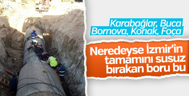 İzmir'de su sorununun nedeni