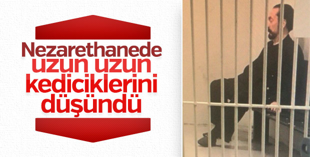 Adnan Oktar'ın nezarethane fotoğrafı