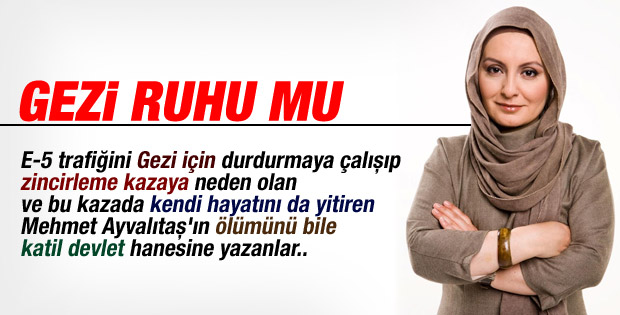 Nihal Bengisu Karaca yazdı: Bu mu Gezi ruhu