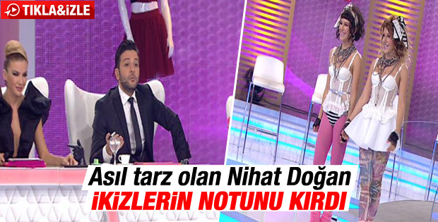 Bu Tarz Benim'de Nihat Doğan'dan ikizlere 80'ler notu