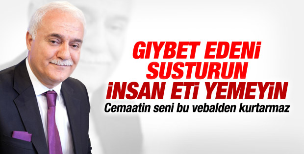 Nihat Hatipoğlu gıybeti ve manevi kul hakkını anlattı