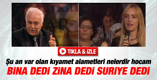 Nihat Hatipoğlu gerçekleşen kıyamet alametlerini anlattı